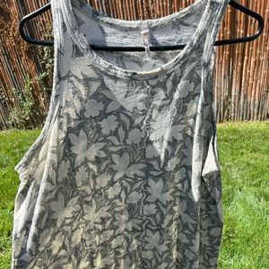 Magnolia Pearl floral tank dress